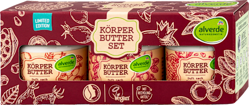 Körperbutterset alverde NATURKOSMETIK