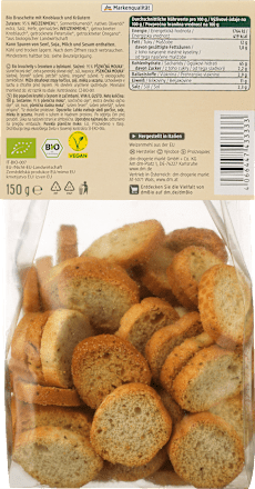 Viva Il Gusto Bruschette mit Knoblauch und Kräutern dmBio