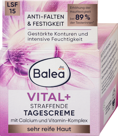 Gesichtscreme Vital + straffend LSF 15 Balea