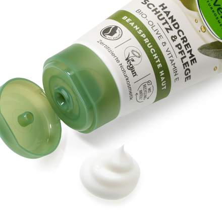 Handcreme Schutz & Pflege Olive & Vitamin E alverde NATURKOSMETIK