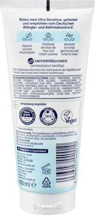 Fußcreme Ultra Sensitive Balea med