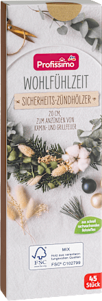 Wohlfühlzeit Sicherheits-Zündhölzer Profissimo