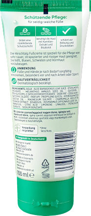 Fußcreme Hirschtalg Balea
