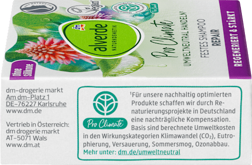 Tuhý šampón na vlasy Pro-Climate Repair  alverde NATURKOSMETIK