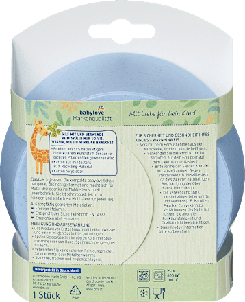 Schale blau  babylove nature