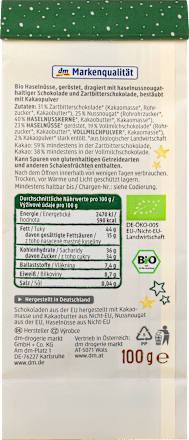 Pečeni lešnici u lešnik nugatu i čokoladi dmBio