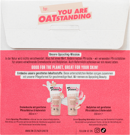 You Are OATstanding poklon paket No Planet B