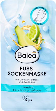 Fuß Socken Maske (1 Paar) Balea