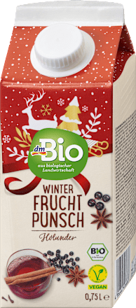 Saft, Winter Frucht Punsch Holunder dmBio