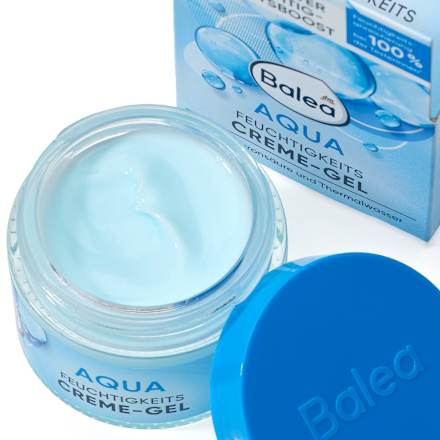 Cremă de față cu acid hialuronic și apă termală Balea