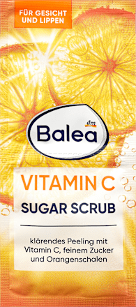 Peeling Vitamin C Sugar Scrub 2x8ml Balea