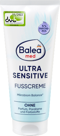Ultra Sensitive krema za stopala Balea med