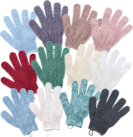 Massage- und Peelinghandschuh ebelin