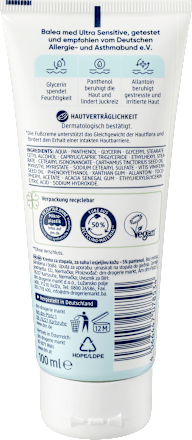 Ultra Sensitive Crema piedi delicata Balea med