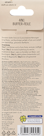 Buffer Nagelfeile 4in1 ebelin