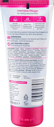 Fußcreme mit Urea Balea