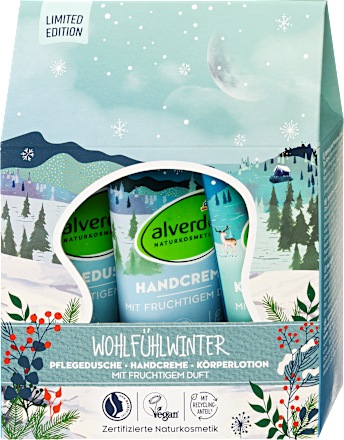 Darčekové balenie Wohlfühlwinter  alverde NATURKOSMETIK