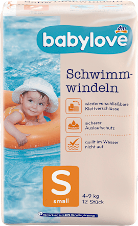 Schwimmwindeln Gr.S (4-9 kg) babylove