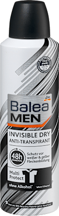 Dezodorant w sprayu Invisible Dry  Balea MEN