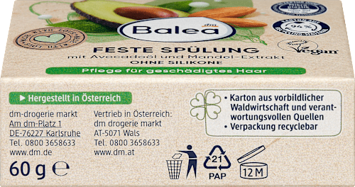 Fester Conditioner Avocado Mandelmilch Balea