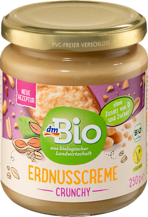 Mus orzechowy crunchy dmBio