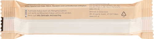 Nougatbrot in Zartbitterschokolade  dmBio