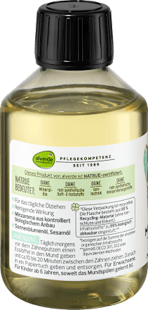 Mundziehöl Bio-Minze alverde NATURKOSMETIK