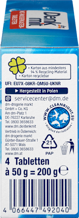 WC-Wasserkasten-Tabletten Denkmit