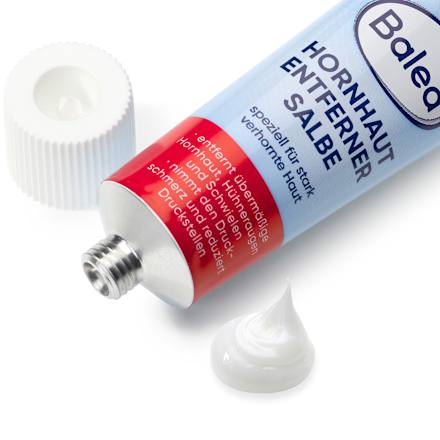 Fußcreme Hornhautentferner Salbe Balea