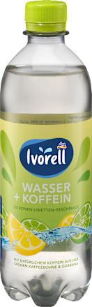 Erfrischungsgetränk, Wasser + Koffein Zitrone-Limette 														 Ivorell