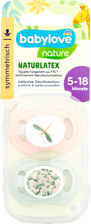 nature NATURLATEX varalice silikonske, simetrične, 5-18 meseci, više vrsta babylove nature
