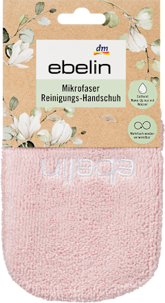 Guanto detergente viso in microfibra assort. ebelin