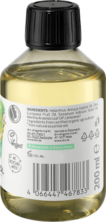 Olio per risciacqui orali alla menta bio alverde