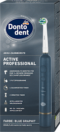 Elektrische Zahnbürste Active Professional Pure sortiert Dontodent