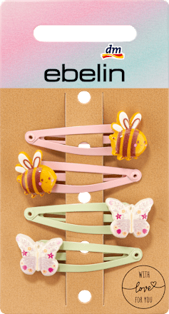 Haarclips mit verschiedenen Motiven ebelin