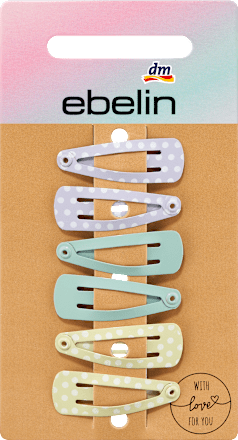 Haarclips mini bunt ebelin