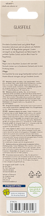 Steklena pilica za oblikovanje in glajenje nohtov, več različic ebelin