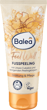 Krémový peeling na nohy Feel Well Balea