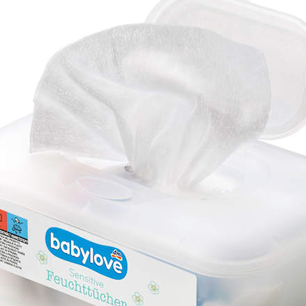 Feuchttücher sensitive Box babylove