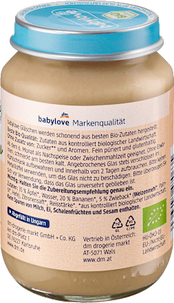 Przecier owocowy jabłko i banan z sucharkami, od 6. miesiąca babylove
