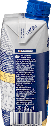 Proteindrink Vanille-Geschmack Trinkfertig Sportness