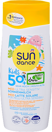 Слънцезащитно мляко MED Ultra Sensitiv Kids SPF 50+ sundance