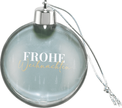 2er Pack Foto-Weihnachtskugeln  Paradies