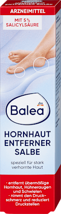 Fußcreme Hornhautentferner Salbe Balea