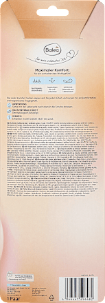 Usnjeni vložki za čevlje, velikost 42/43 (1 par) Balea