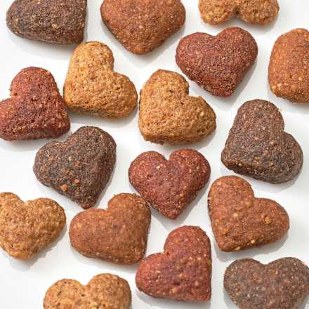 Katzenleckerli, Knusperherzen mit Huhn, Ente & Truthahn Dein Bestes