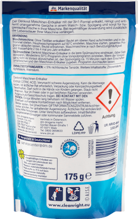 3in1 vízkőoldó mosó- és mosogatógéphez Denkmit