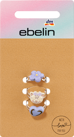 Kinder-Ringset mit verschiedenen Motiven ebelin