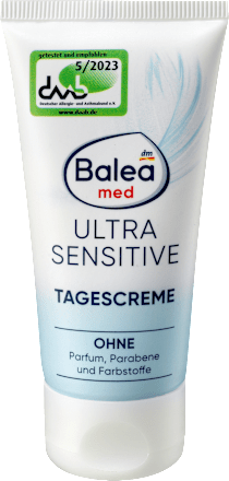 Ultra szenzitív nappali arckrém Balea med
