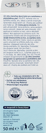 Ultra szenzitív nappali arckrém Balea med